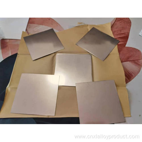 Tungsten-copper alloy sheet accepts customization